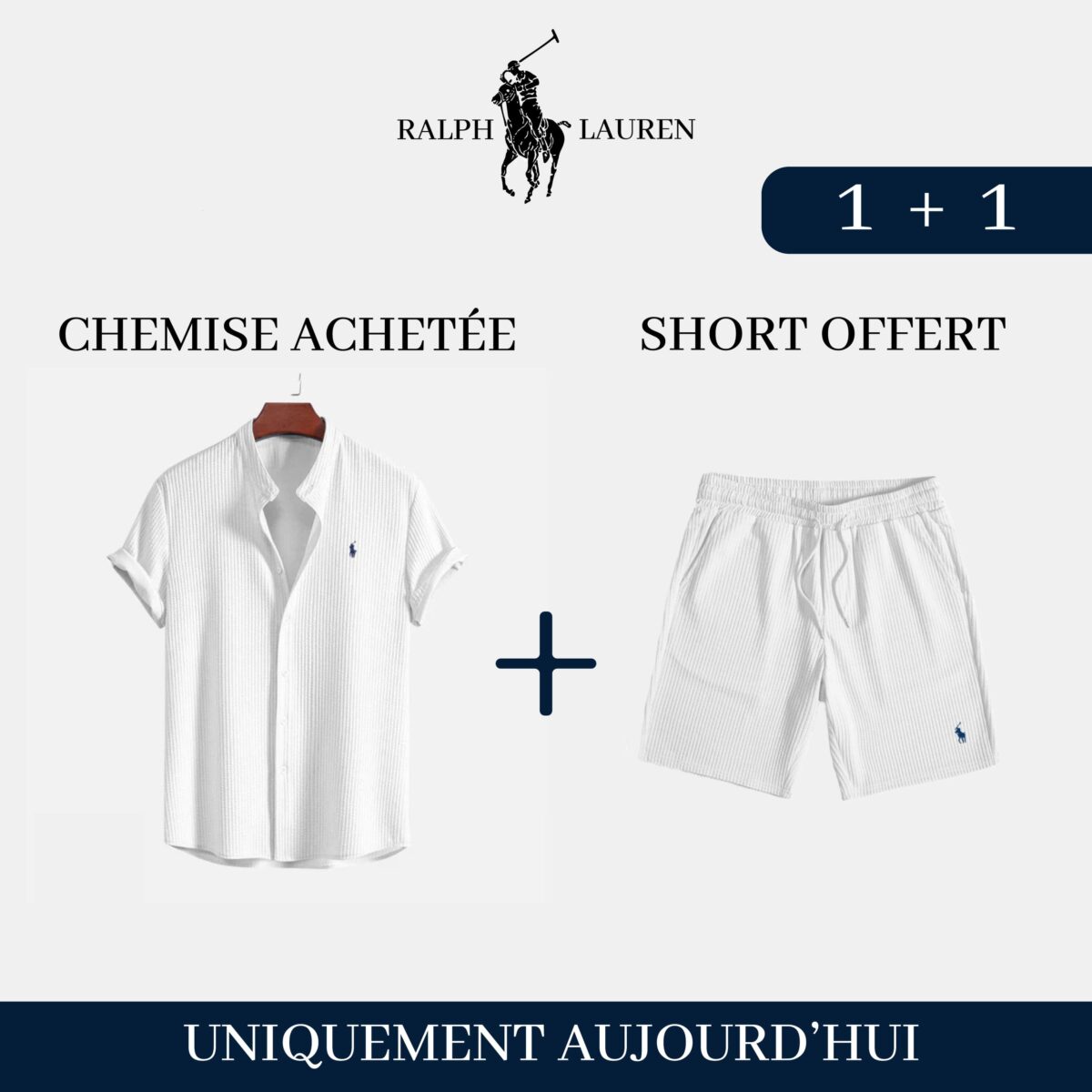 Exclusive Pack: Elegant Shirt + Free Shorts - Image 5