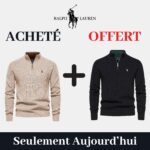 R&L 1+1 Zip Neck Sweater (CLEARANCE) - Image 2