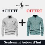 R&L 1+1 Zip Neck Sweater (CLEARANCE) - Image 5