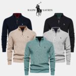R&L Zip Neck Sweater (CLEARANCE)