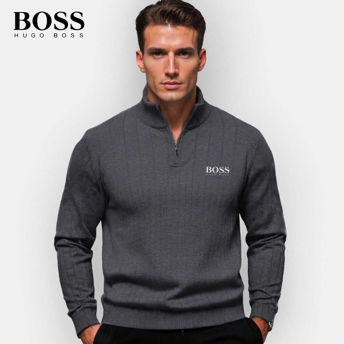 Zip-up sweater (CLEARANCE) - Image 2