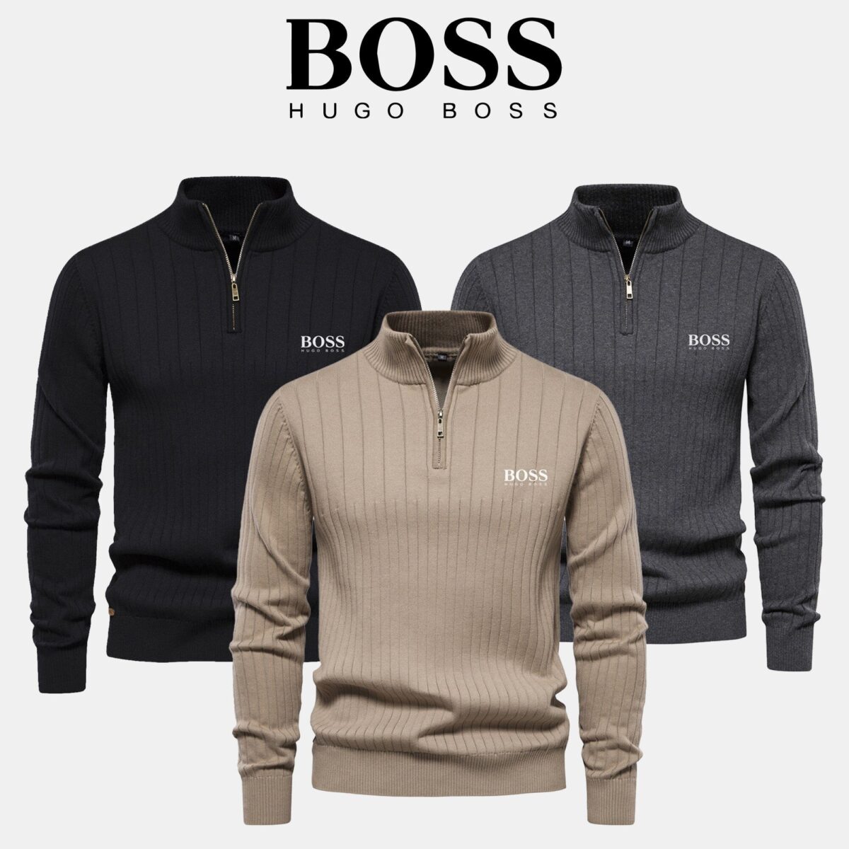 Zip-up sweater (CLEARANCE) - Image 1